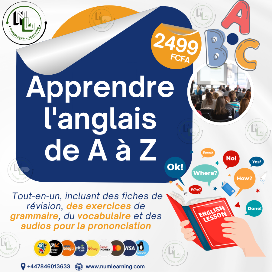 Apprendre l’Anglais de A à Z